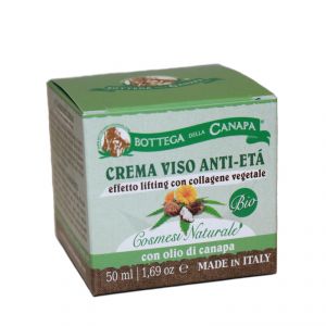 Crema Viso Anti-eta BIO - effetto lifting con collagene vegetale 