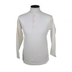 T-shirt serafino long sleeves 100% Organic Cotton Man ECOSPORT OUTLET