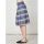 T-17WSB3073 "Abigail Stripe" Hemp Skirt Woman THOUGHT ®
