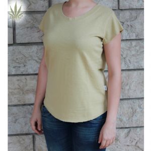 HV04TS606 Short sleeve T-shirt Woman HEMP VALLEY OUTLET
