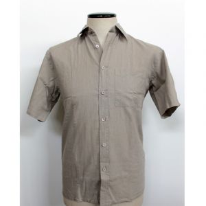 HV04SH715 Short sleeve Shirt Man HEMP VALLEY OUTLET