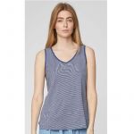 T-19WST4142 Striped Top  Woman THOUGHT