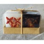 Set of 2 scented candles HANDMADE