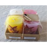 Set of 4 scented candles HANDMADE