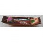 Set of scented incense with ceramic incense holder "Boat" HANDMADE