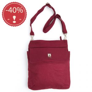 X-HV003 Zipped Shoulder Bag 1 Frontpocket PURE ® OUTLET (*)